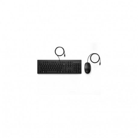 HP hiire ja klaviatuuri komplekt 225 G2 USB juhtmega Copilot klahv US ENG, must