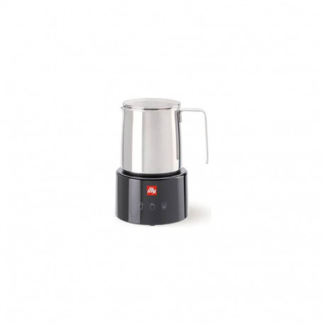 Illy 23760 Milk Frother/Warmer Black  Stainless Steel