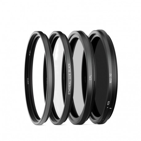 Urth 77mm Cinematic Filter Kit Plus+ (UV, CPL, ND32, Ethereal 1/4 Black Mist)
