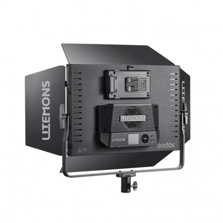 Godox LP1200BI Black Litemons Bi Color LED Panel Light 120W