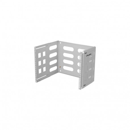 FOLDING BRACKET WALL-MOUNT 19" 8U 497X400/240 GREY LANBERG