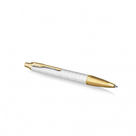 Parker IM Premium Pearl GT pastapliiats - 2143643 Komplekt koos kottiga