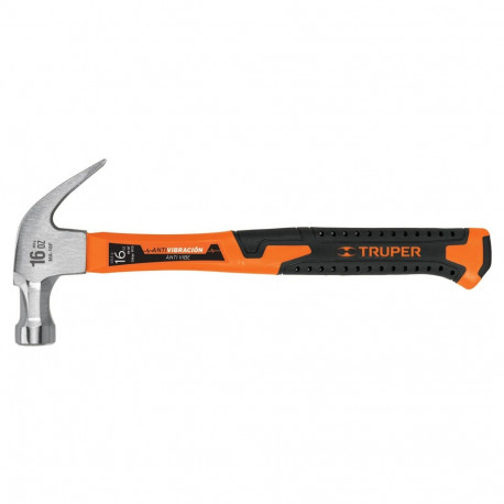 Curved claw hammer 33cm with fiberglass handle 450g Truper®