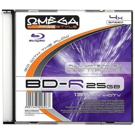 Omega Freestyle BD-R Printable 25GB 4x karbis