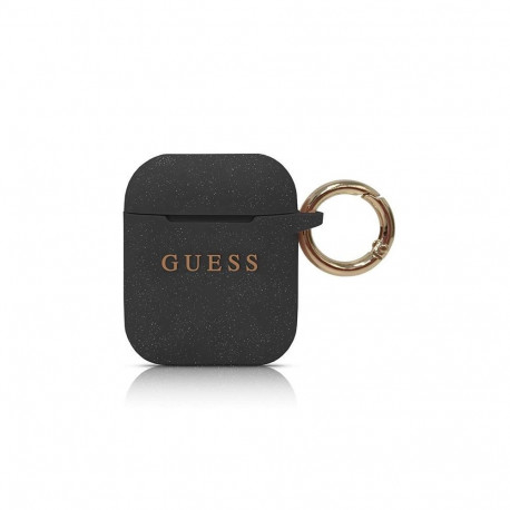 Guess Guess Silicone Cover for AirPods 1/2 - Black