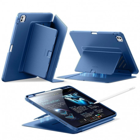 ESR ESR Flip Hybrid Case for iPad Pro 11 5 / 6 / 2024-2025 - Navy Blue