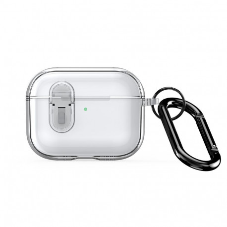 Dux Ducis Apple AirPods Pro 3 PECL Series PC+TPU Cover with Hook Clear