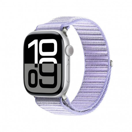 Dux Ducis AppleWatch42/44/45/46/49MM YE Nylon Braided Loop Wrist Strap Purple