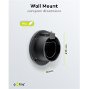 Goobay charging cable wall mount Type 2
