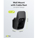 Goobay charging cable wall mount with shelf Type 2