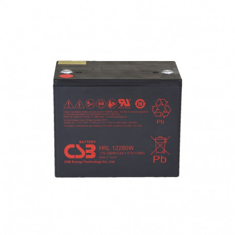 CSB Battery 12V 6Ah 25W Pb F2 aku | HRL1225W