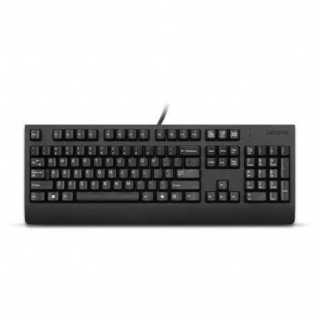 Lenovo Preferred Pro II USB klaviatuur US Euro juhtmega must USB-A