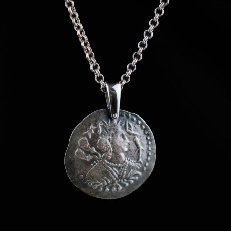 POGONATOS Hõberipats • Nezak hunnid • drahm