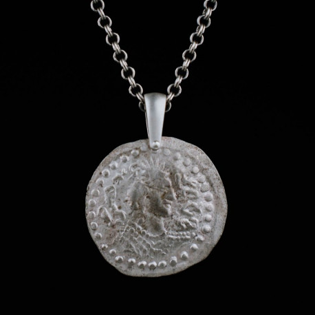 POGONATOS Hõberipats • Nezak hunnid • drahm