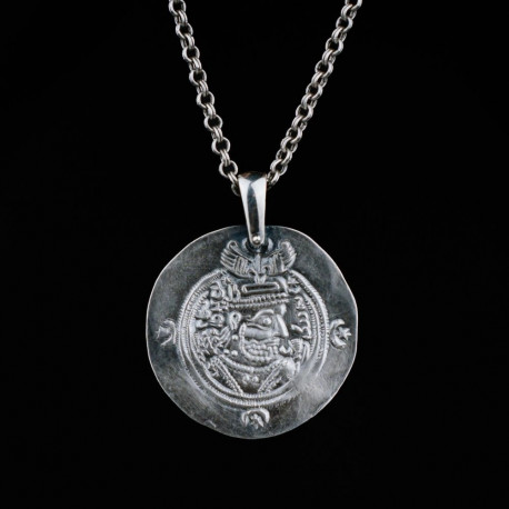 POGONATOS Hõberipats • Sassaniidid • drahm