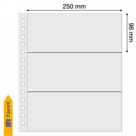 SAFE Garant vaheleht 3-riba - must