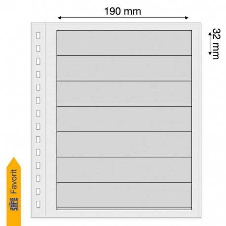 SAFE Dual Blanko vaheleht - seitse riba