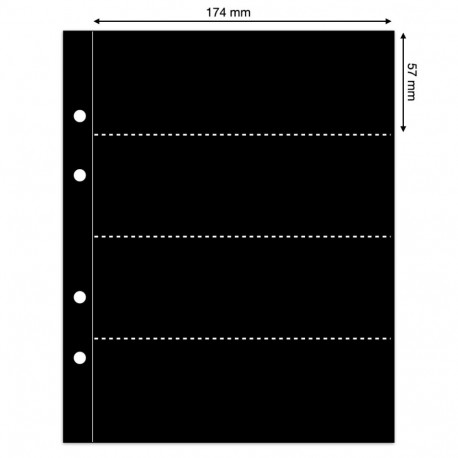 SAFE Compact vaheleht must - neli riba