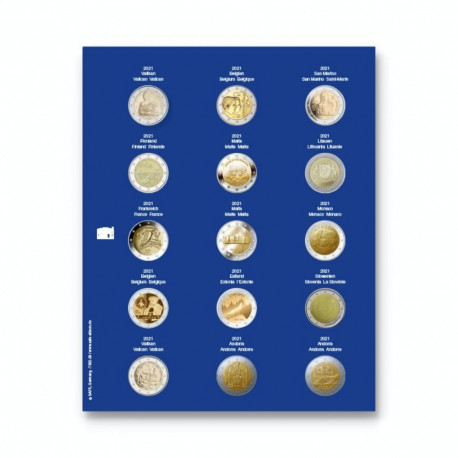 SAFE TOPset album 2€ müntidele lisaleht - 29