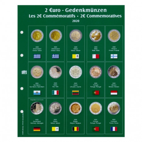 SAFE Premium mündialbum 2€ lisalehed - 26