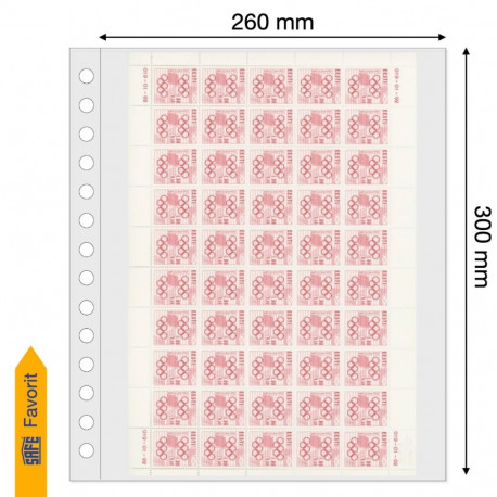 SAFE Favorit vaheleht üks tasku 260x300 mm