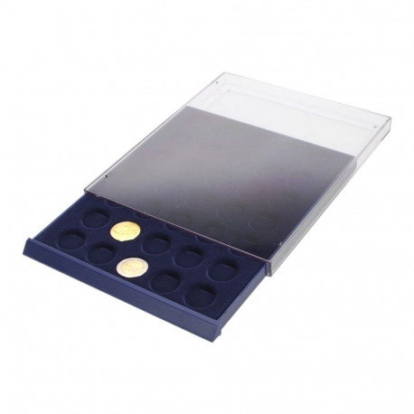 SAFE NOVA Standard sahtel 2€ müntidele - KAPSLITA MÜNDILE