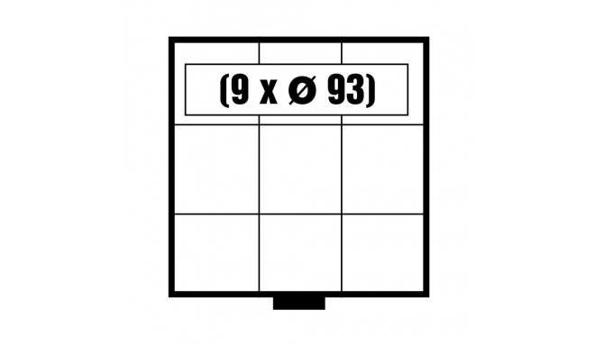 SAFE BEBA MAXI sahtel müntidele - ∅ 93 mm