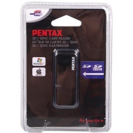 Pentax kaardilugeja SDHC, must (50244)
