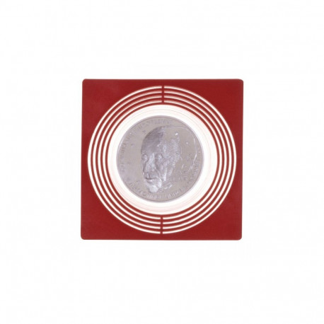 LINDNER Flexi-System mündikapsel 67×67 – tumepunane