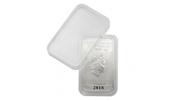 LINDNER Mündikapsel 27×47 mm (AU 1 unts hõbedakang)