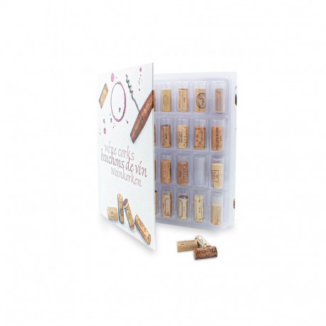 SAFE Komplektalbum veinipudeli korkidele