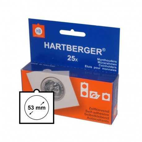 HARTBERGER 67×67 isekleepuv mündiraam 25-pakk - ∅ 53 mm