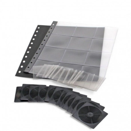 SAFE Album COIN vaheleht musta sisuga