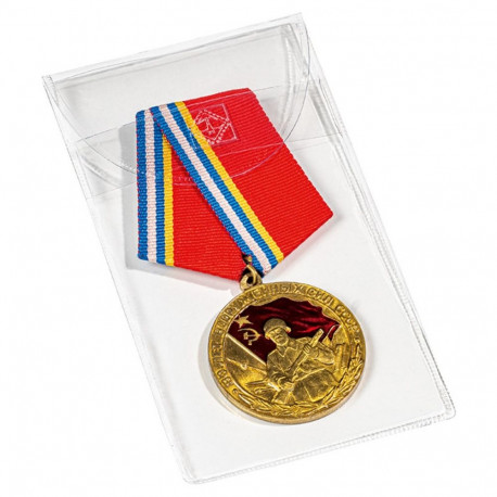 LEUCHTTURM Kaitsetasku medalitele mõõtudega 50×100 mm