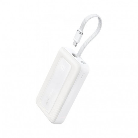 Power bank Anker 10000mAh 30W USB-C Cable, White