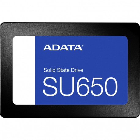 ADATA SATA SSD SU650 240GB SATA III 6.0 lugemiskiirus/kirjutamiskiirus 520/450