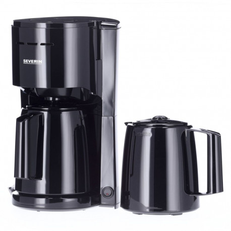 Severin KA 9307 black Filter Coffee Maker with 2 Pots