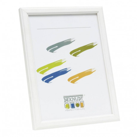 Deknudt S236K1 13x18 valge puidust raam