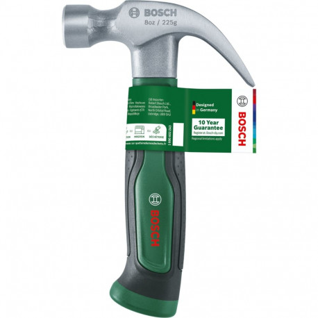 Bosch DIY Claw Hammer 8oz, 225g