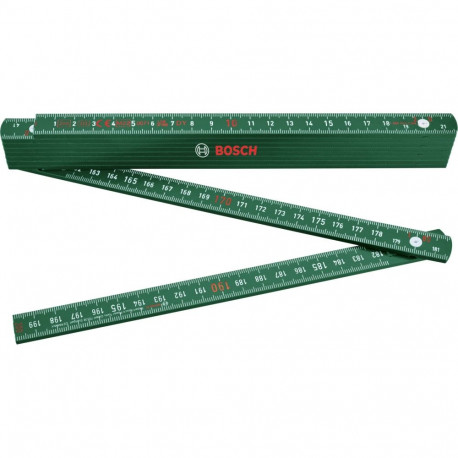 Bosch DIY Wooden Folding Ruler 2 m