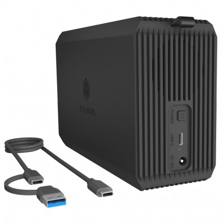 ICY BOX IB-RD3720-CU3 2-kohaline RAID korpus 2,5 /3,5