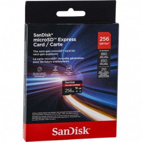 SanDisk microSD EXPRESS 256GB Switch 2 valmis