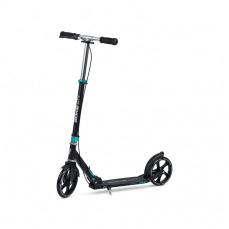 Tõukeratas SOKE City, must-türkiis