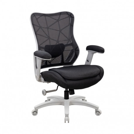 Task chair DEMI black / light grey