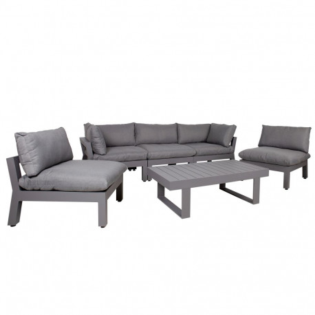 Garden furniture set FLUFFY table, sofa and 2 chairs