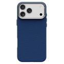 Case KEVLAR compatible with MagSafe for IPHONE 16 blue