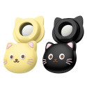 Locator compatible with Apple Find My Hoco Cat shape E91D beige