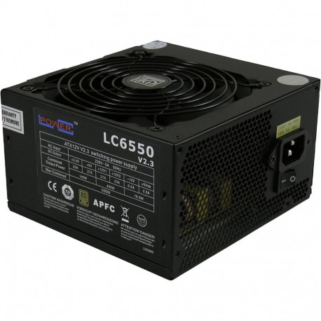 Netzteil ATX LC-Power 550W/120mm 80+ Bronze 4+4-pin 12V, 6+2-pin PCIe