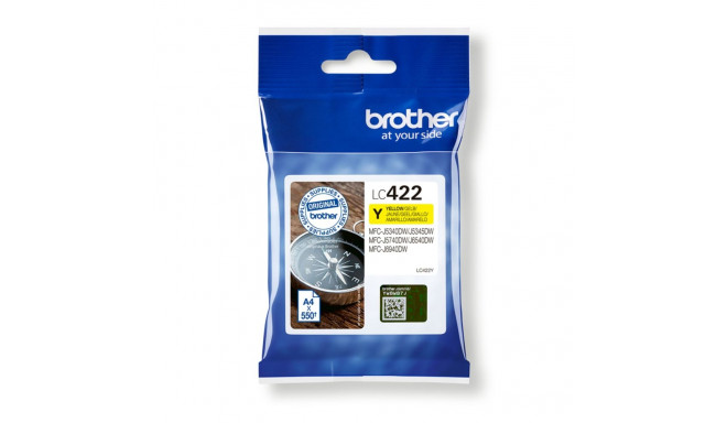 Tinte Brother LC-422Y Yellow
