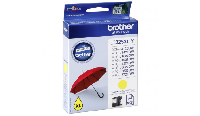 Tinte Brother LC-225XLY Yellow
